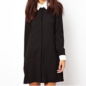 ASOS Button down shirt dress